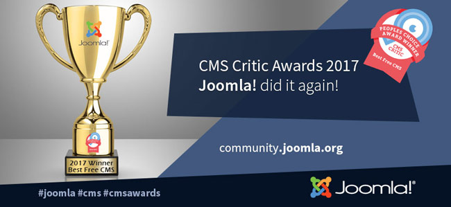 11joomla cms critic awards 2017